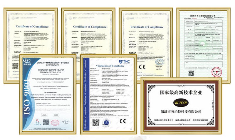 3d printer cartridge heater certificatee 3d printer cartridge heater certificatee